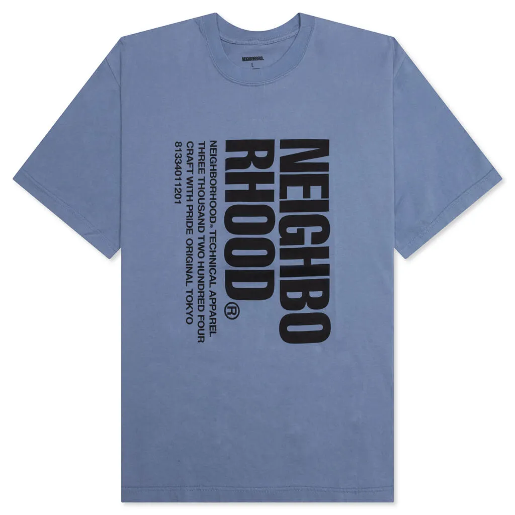 NH . Tee SS-3 - Blue Grey