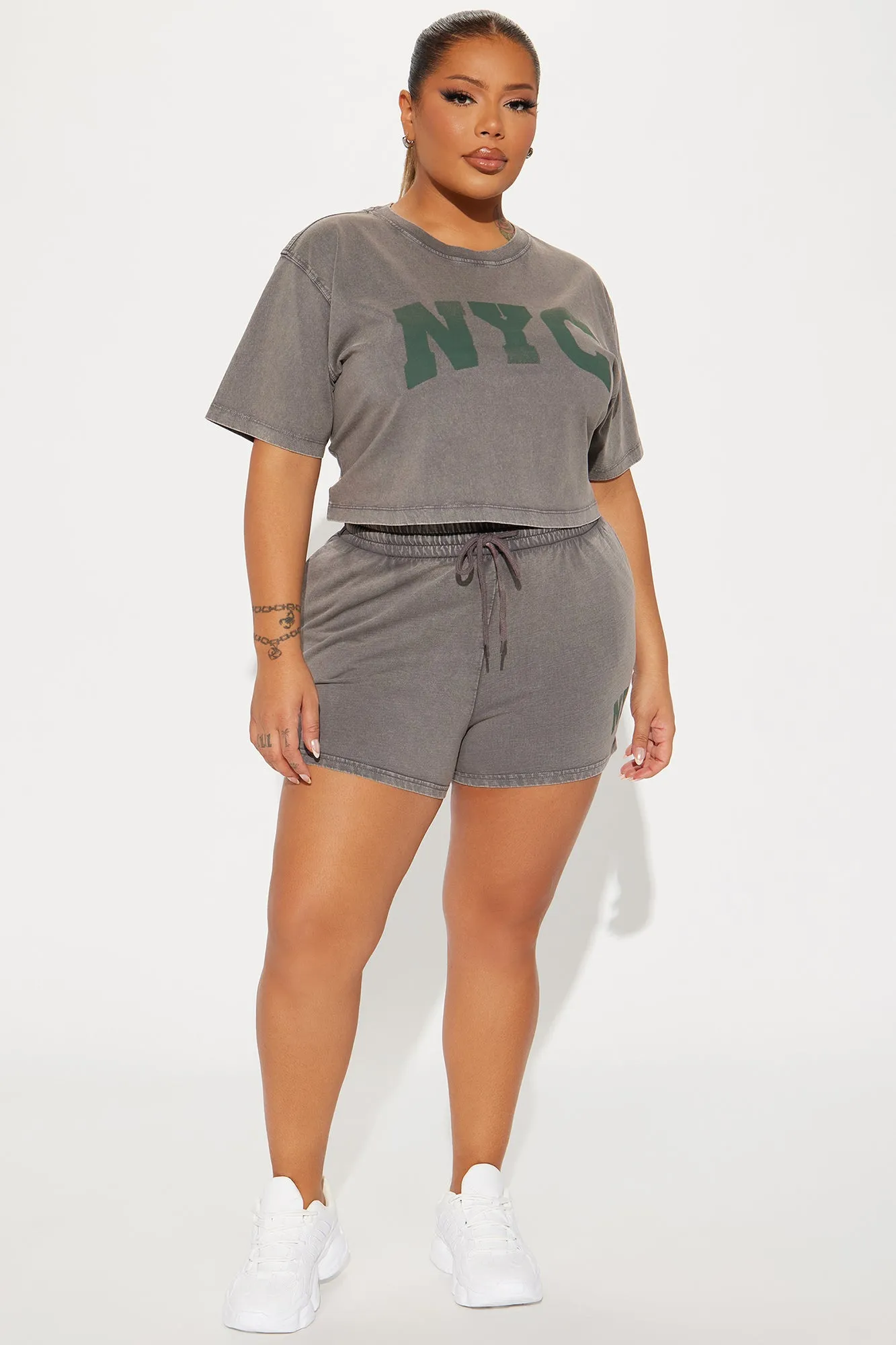 NYC Era Short Set - Mocha