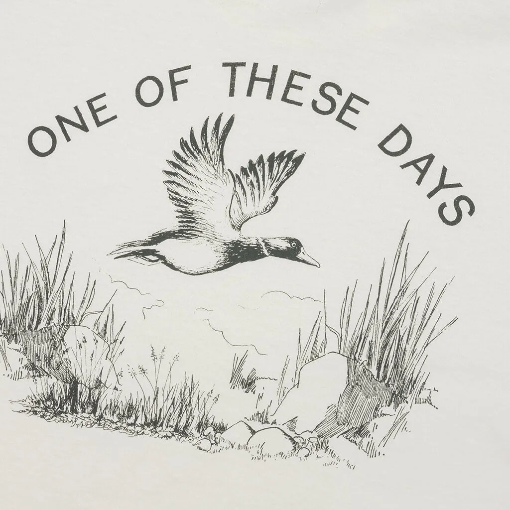 One Of These Days Mallard Hunt Tee - Bone