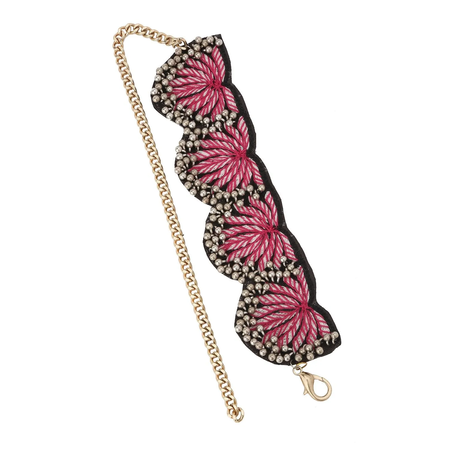 Pink Lotus Choker