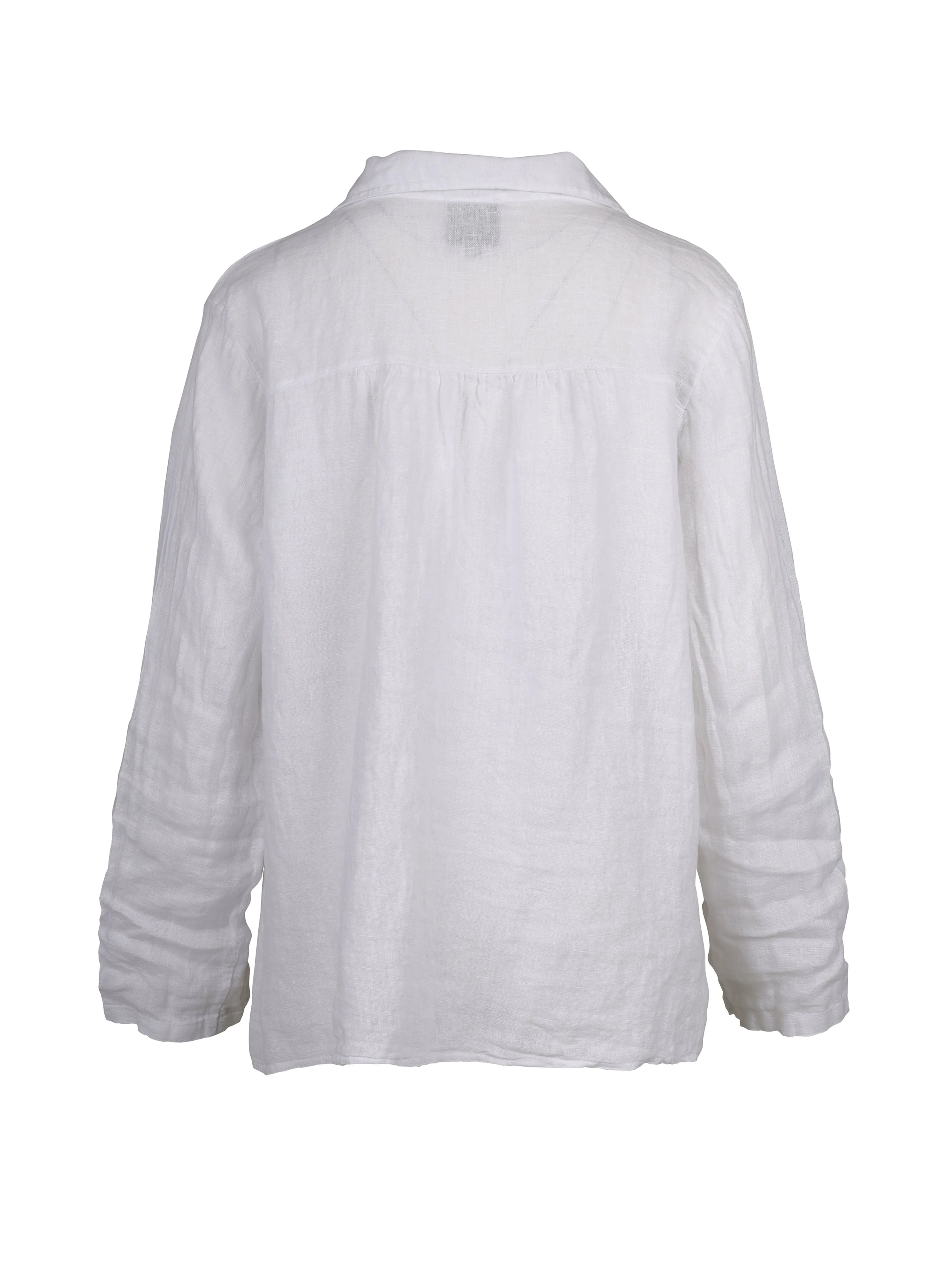 POLETTE linen shirt - White