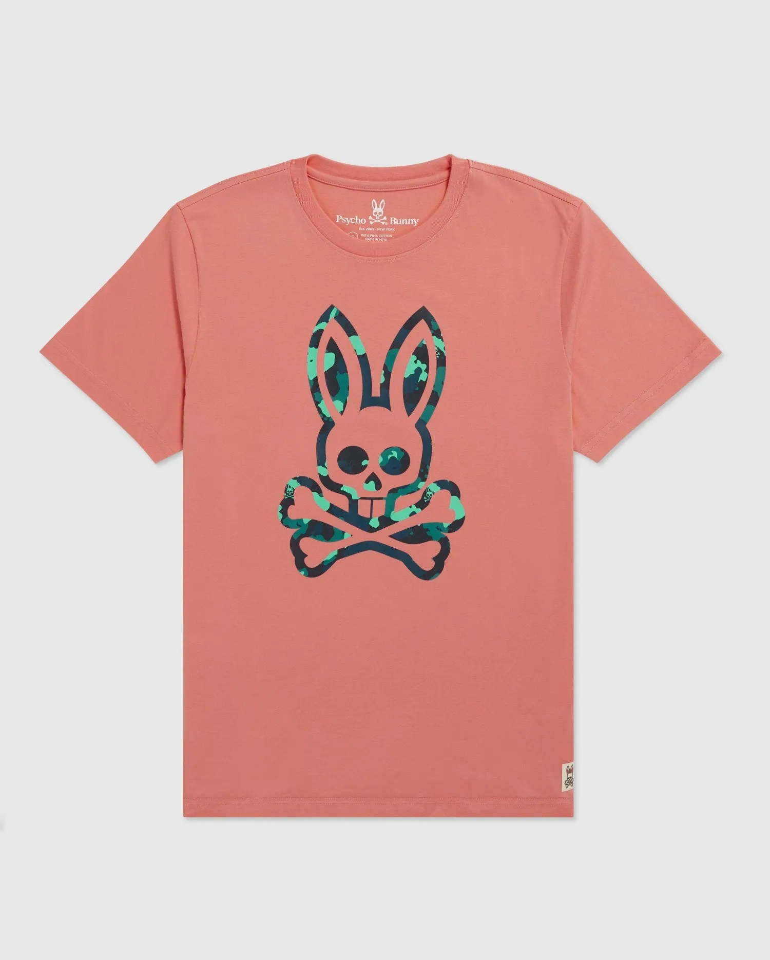 Psycho Bunny Howgate Graphic Tee (Dusk Pink)