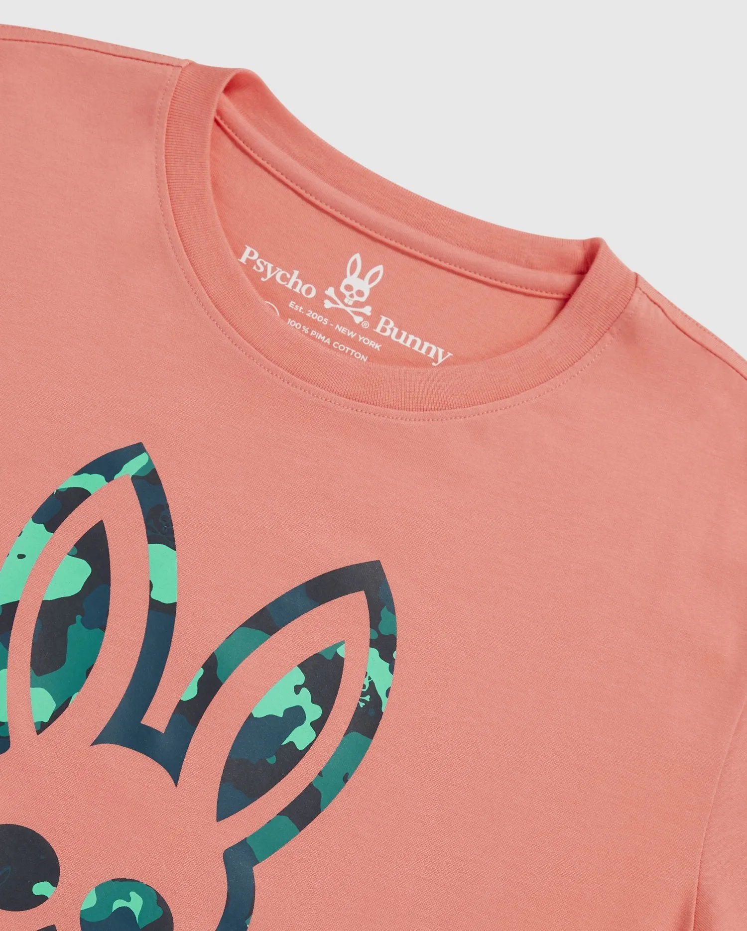 Psycho Bunny Howgate Graphic Tee (Dusk Pink)