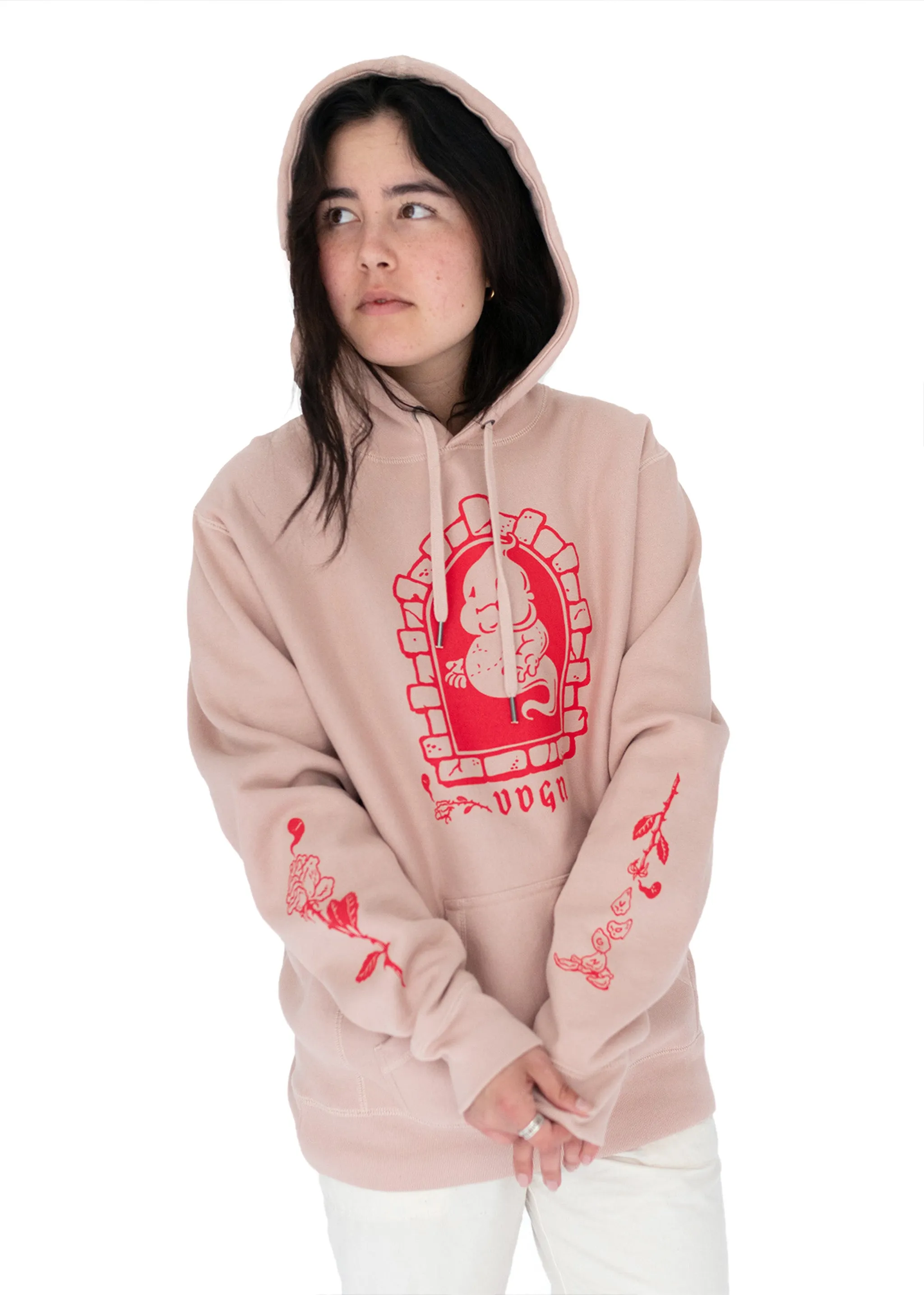 "Dead Flowers" heavyweight hoodie