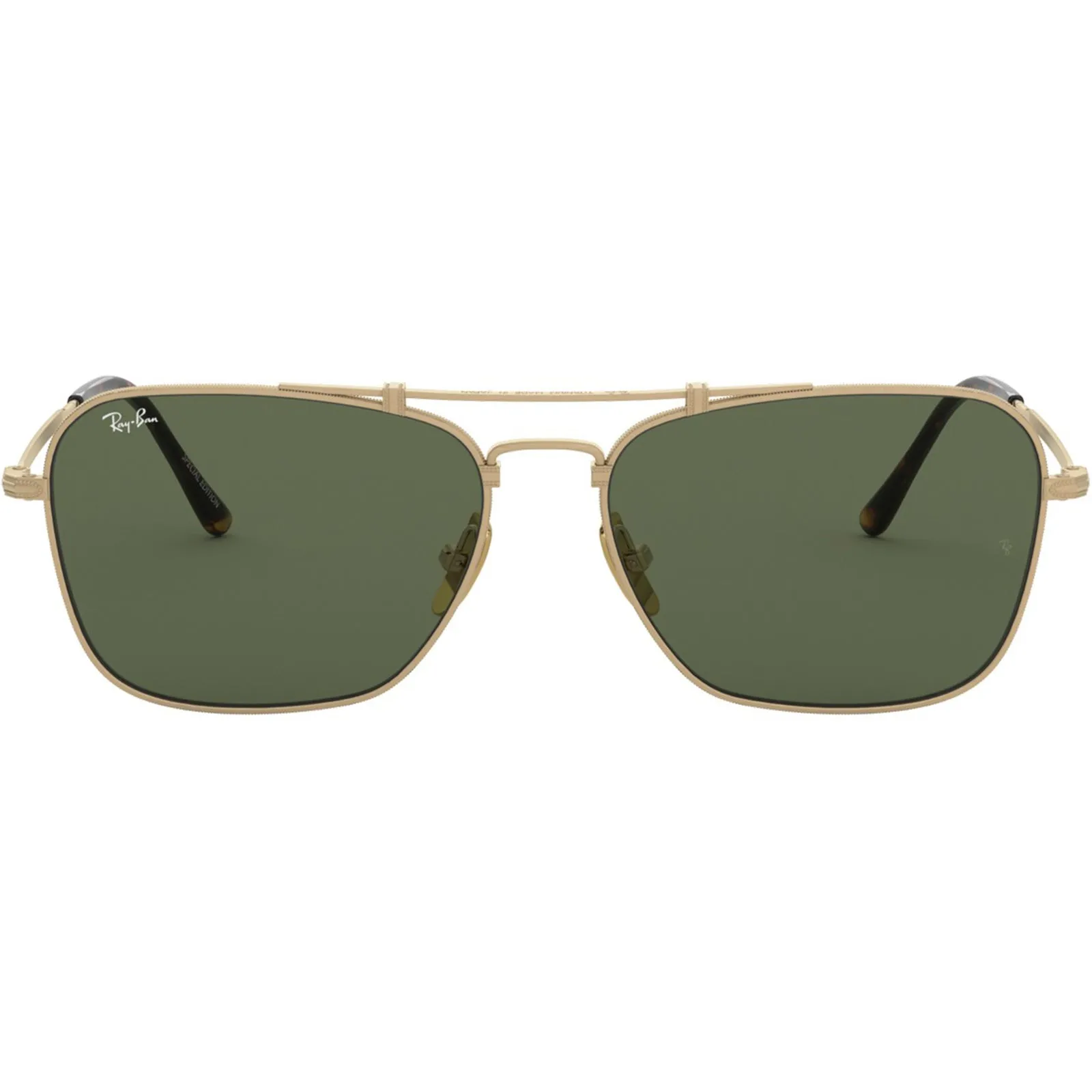 Ray-Ban Caravan Titanium Adult Lifestyle Sunglasses (Brand New)