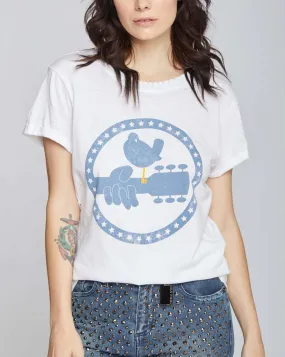 Recycled Karma Woodstock 3 Days of Peace Tee (White)