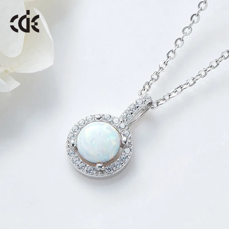 S925sterling silver synthetic gemstone exquisite