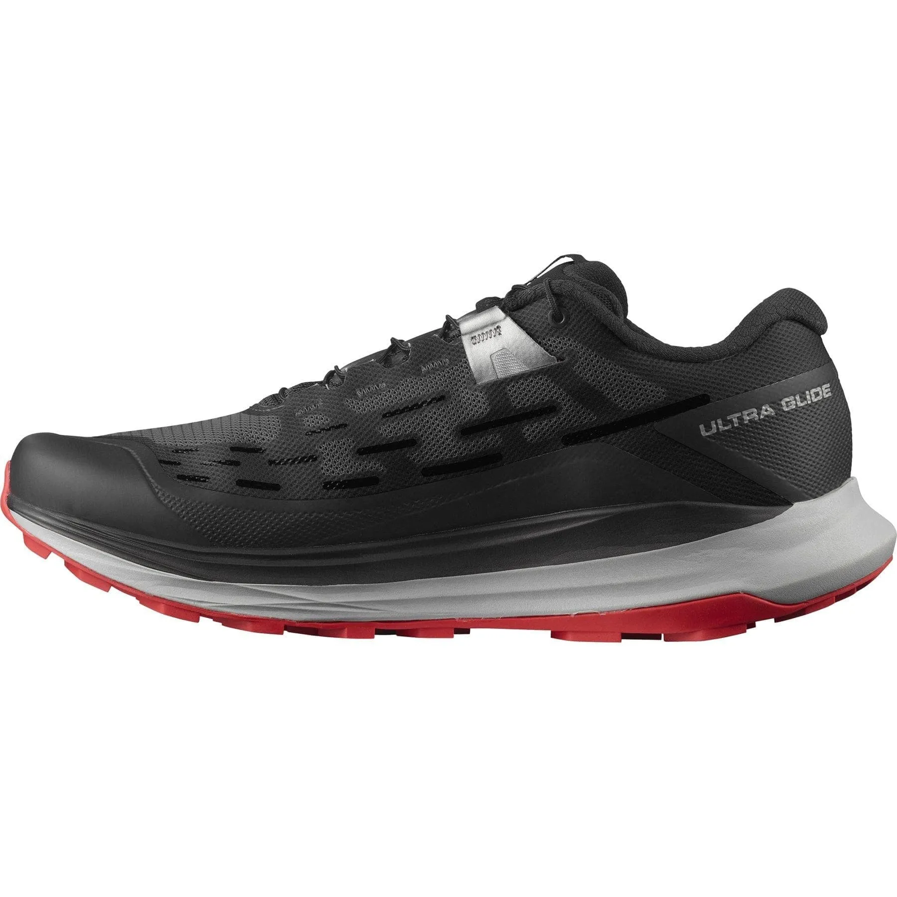 Salomon Ultra Glide (Men's) - Black/Alloy/Goji Berry