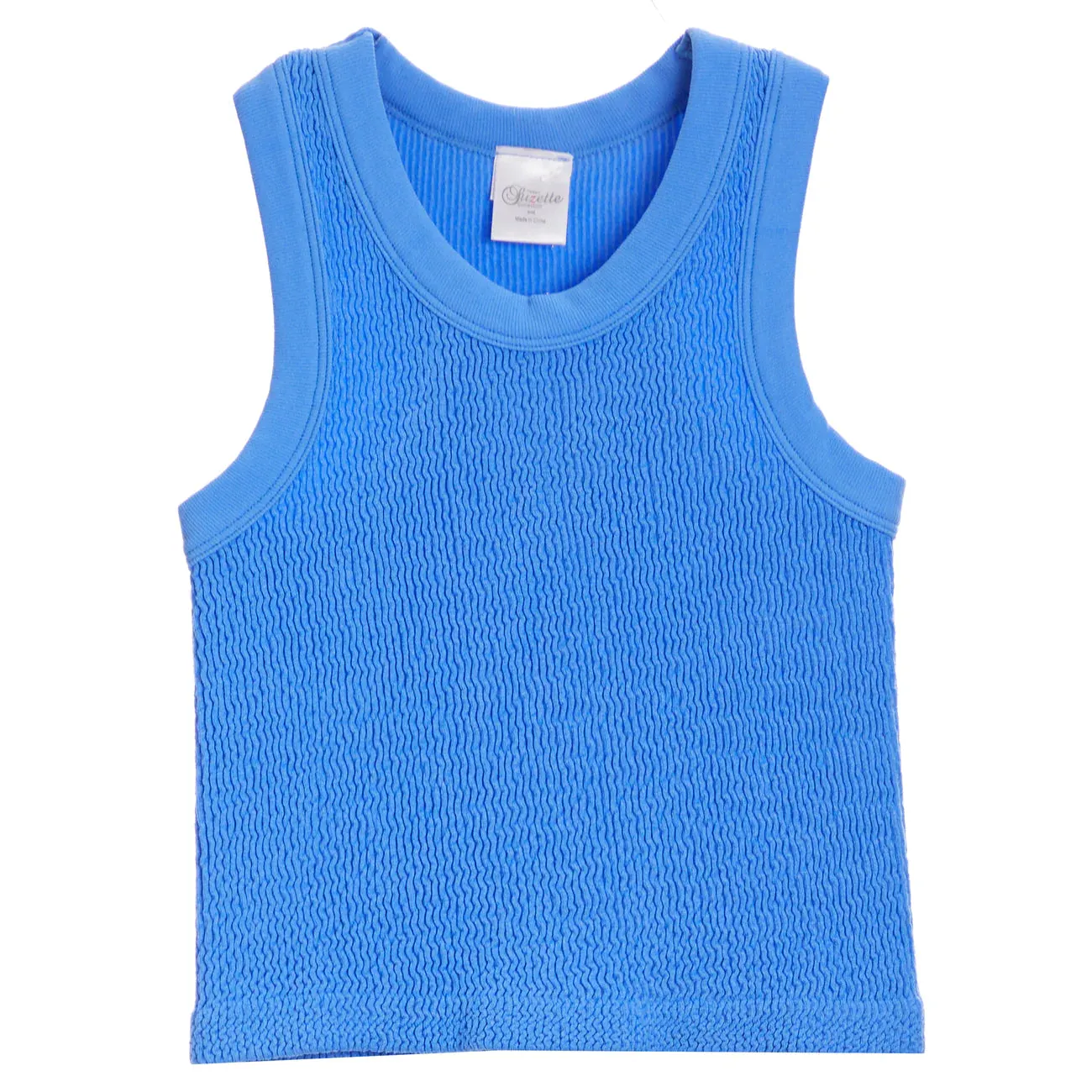 Smocking Sleeveless Tank - Girls