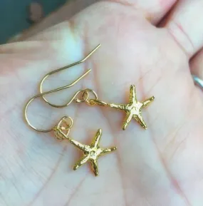 Starfish Earrings, Gold Starfish Earrings, Beach Earrings, Christmas Gifts Mom, Hawaiian Earrings, natashaaloha