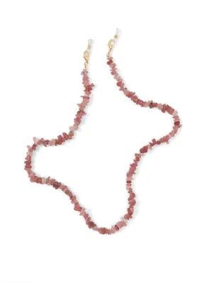 Stone Chain in Pink