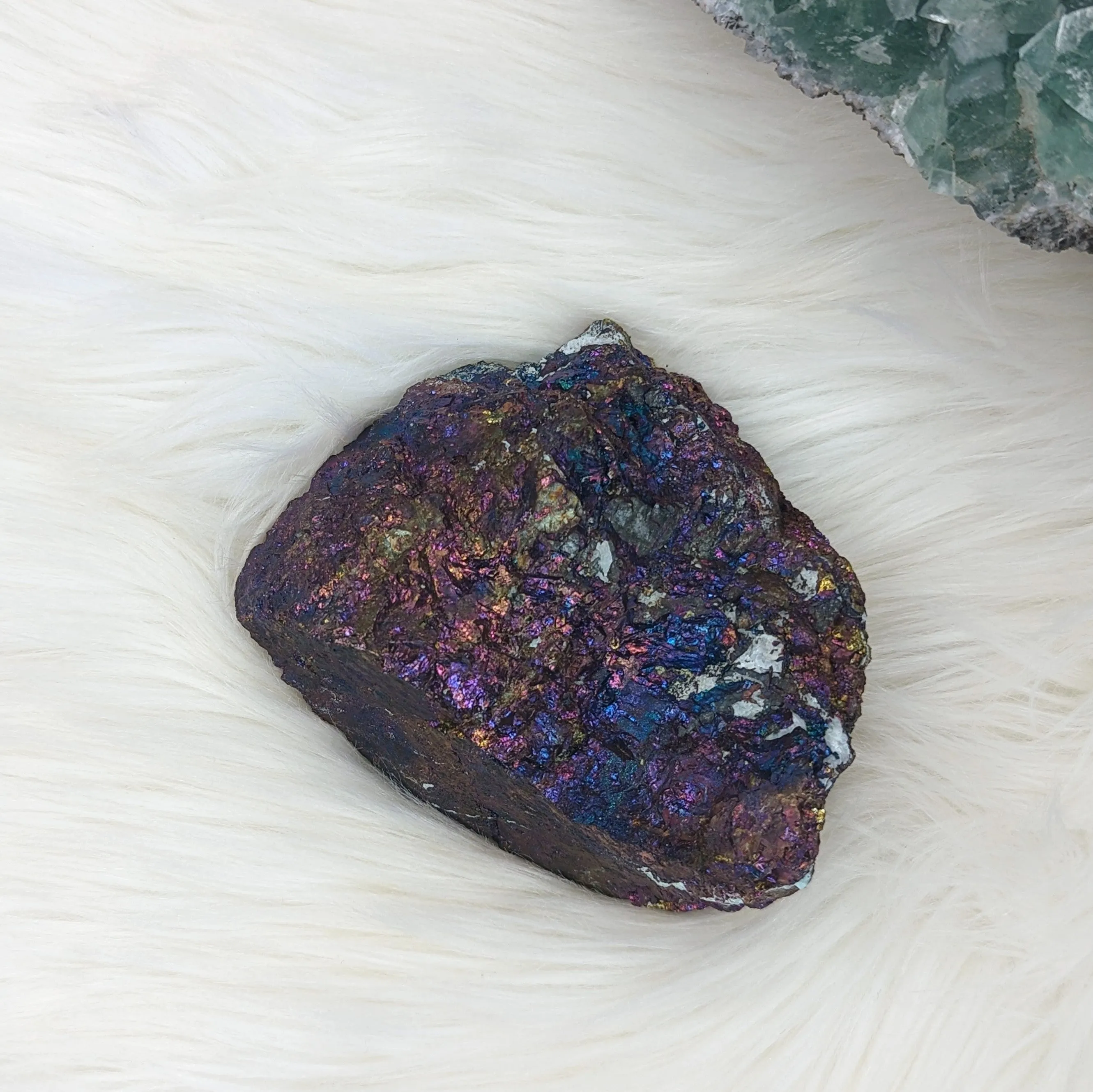 Stunning and Shimmering Large Natural Chalcopyrite Specimen from Mexico