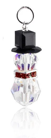 Swarovski Snowman Pendant Kit - Lt. Siam