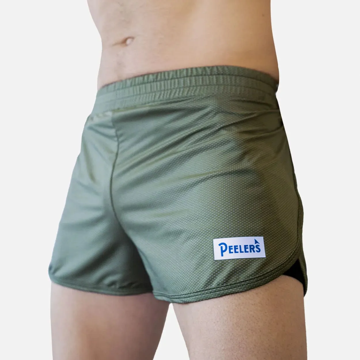 SwiftFit Split Short (Olive)