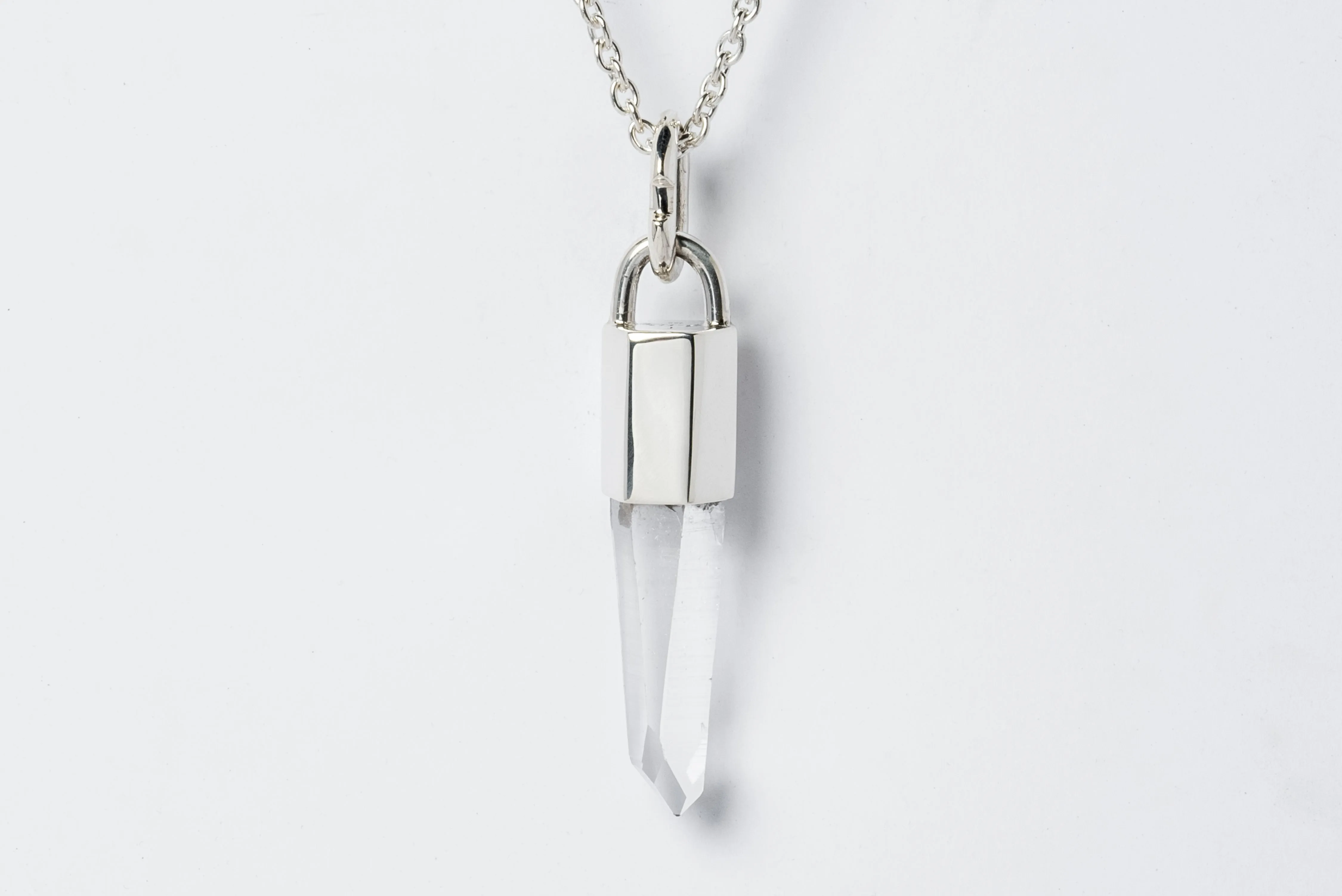 Talisman Necklace (Deco Linked, Lemurian Quartz, PA LEM)