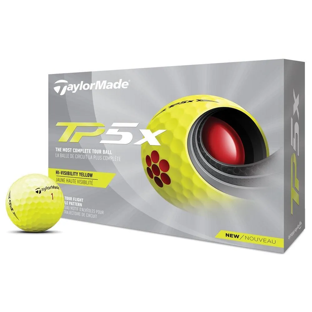 TaylorMade TP5x Golf Balls '21 - Dozen