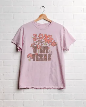 Visit Texas Pink Thrifted Tee