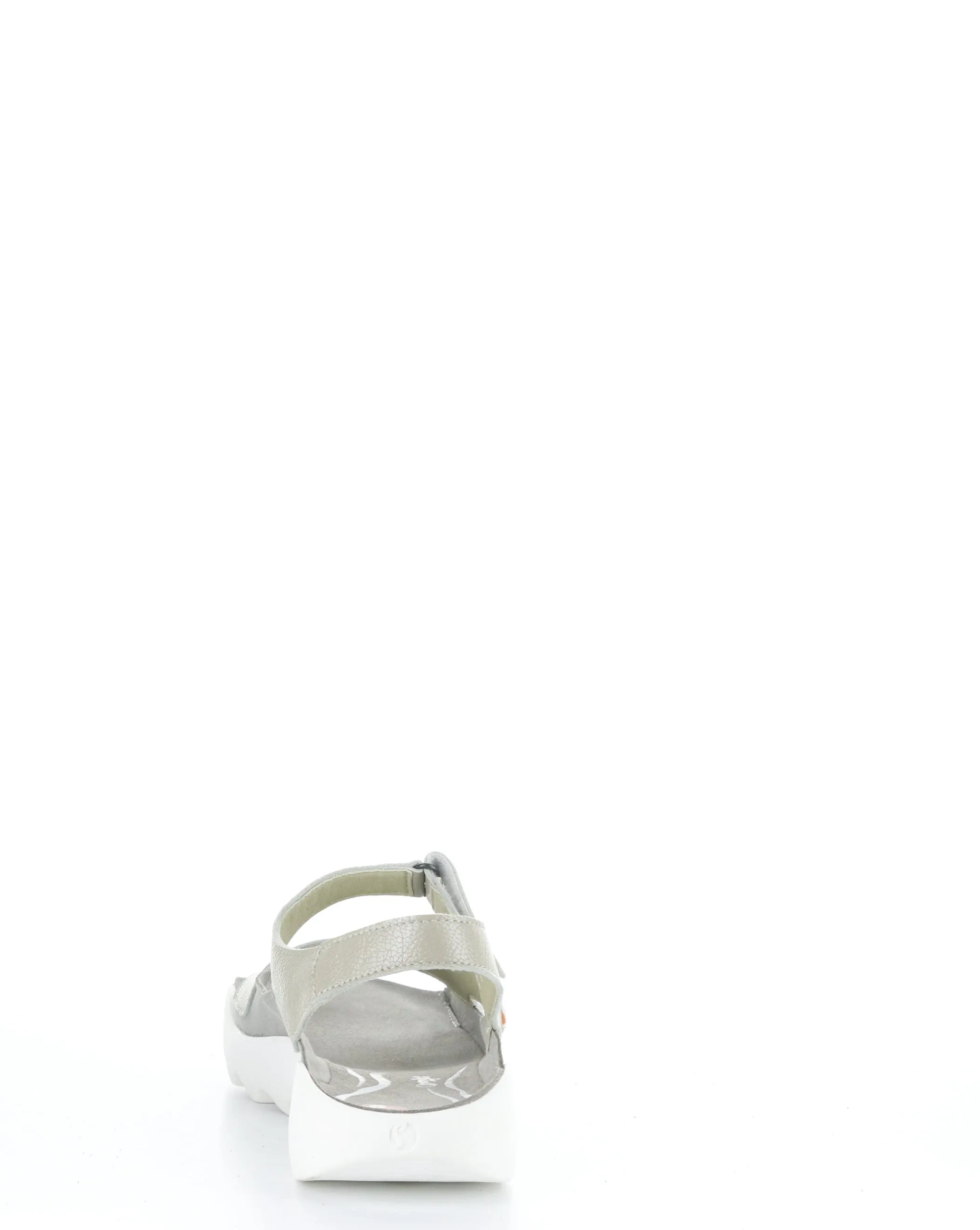 WEAL712SOF Silver Velcro Sandals