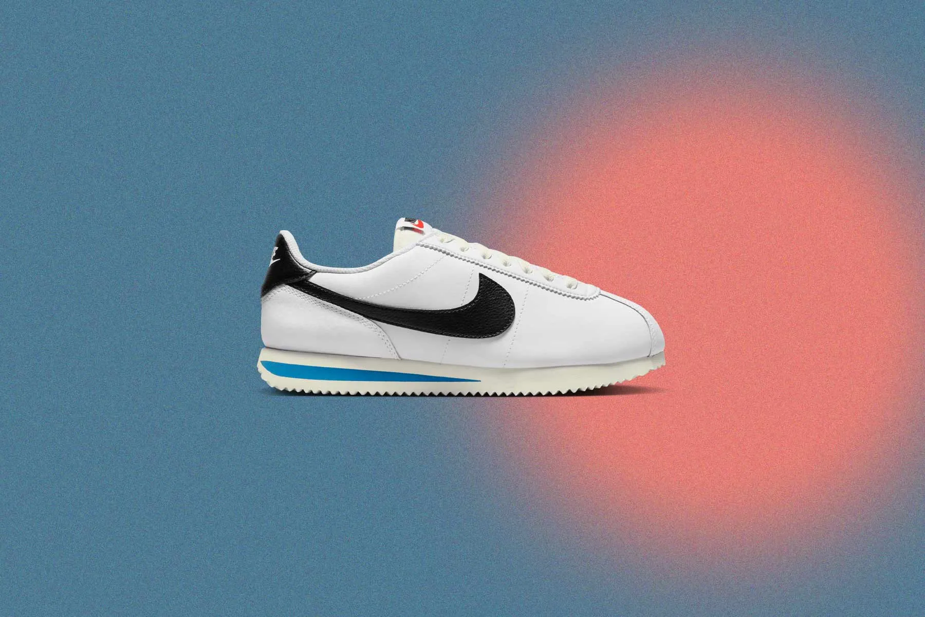 Women's Cortez - White/Black/Light Photo Blue