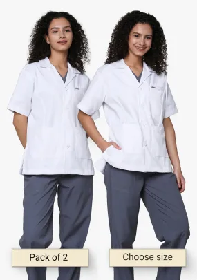 Women's Everyday Lab coat apron (Pack of 2)