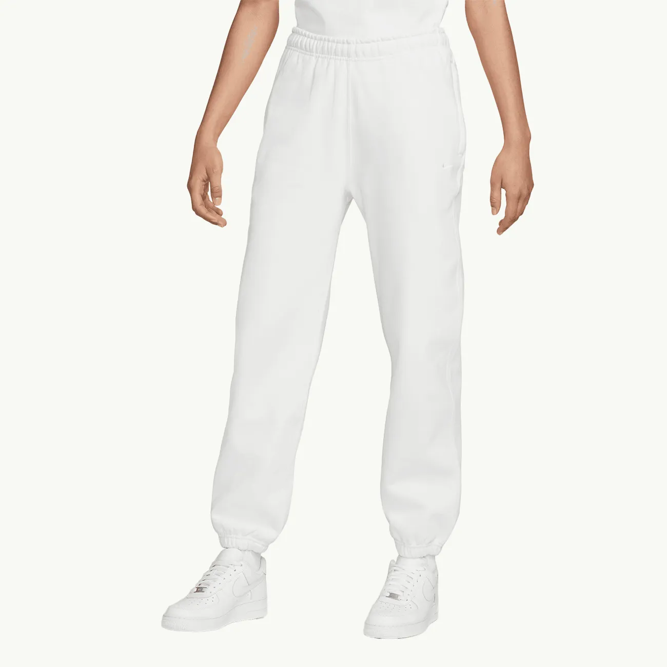 Women’s NRG Soloswoosh Fleece Pant - Summit White