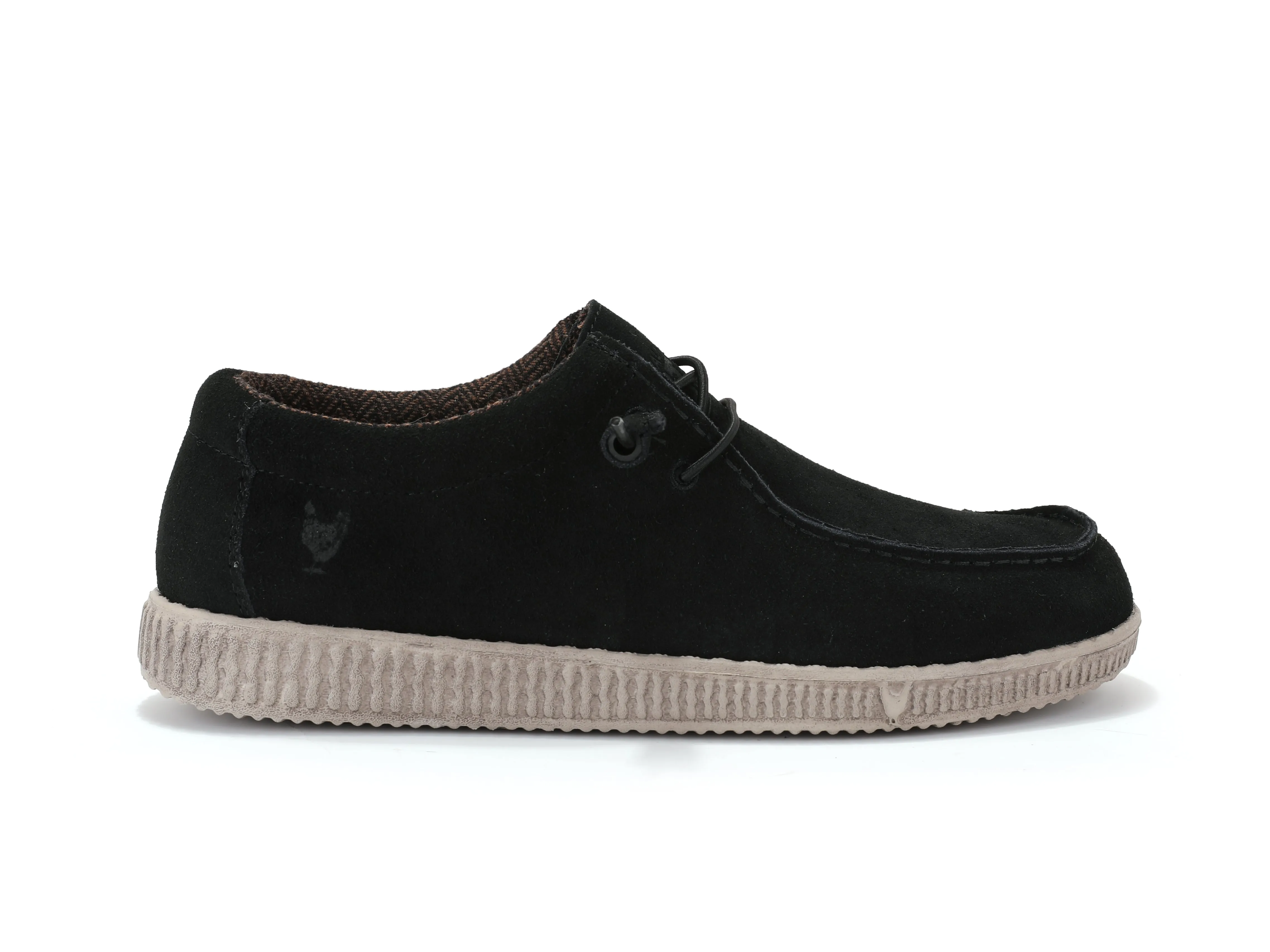 WP150 Water Resistant Black Suede Wally